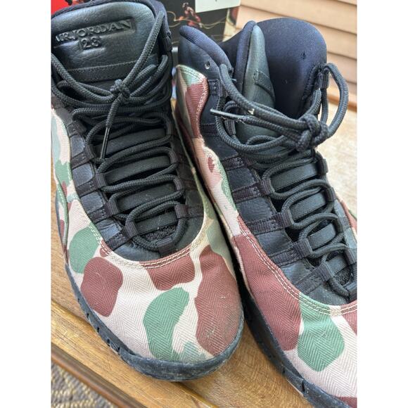 Air Jordan 10 Retro Desert Camo Size 11 310805-200 Very Clean with OG Box main image 5